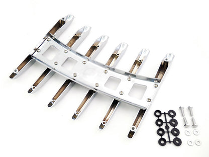 Wyatt Gatling Chrome Stealth Luggage Rack for Harley Davidson FLHR 2008-2017