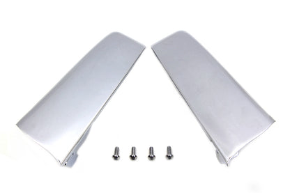 Wyatt Gatling Chrome Saddlebag Filler Strip Kit for Harley Davidson FLT (2014-2023)