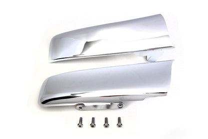 Wyatt Gatling Chrome Saddlebag Filler Strip Kit for Harley Davidson FLT (2014-2023)