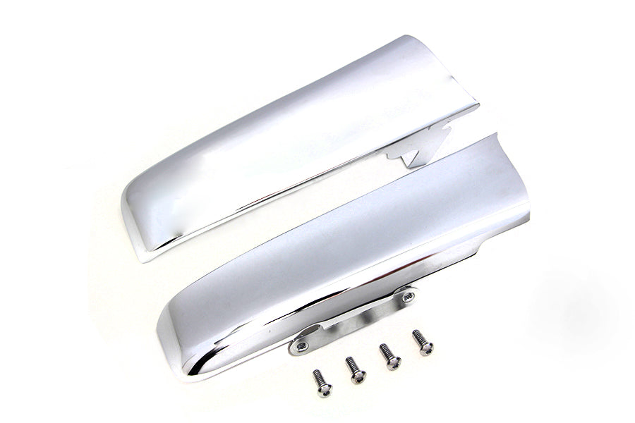 Wyatt Gatling Chrome Saddlebag Filler Strip Kit for Harley Davidson FLT (2014-2023)