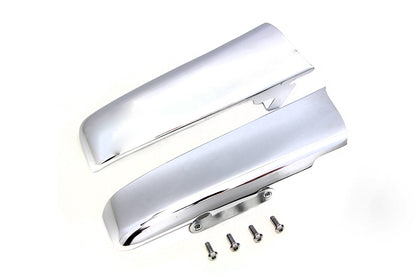 Wyatt Gatling Chrome Saddlebag Filler Strip Kit for Harley Davidson FLT (2014-2023)