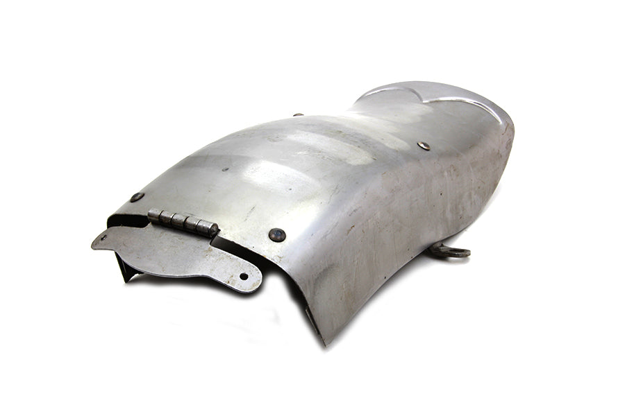 Wyatt Gatling Rear Fender Tail End with Hinge for 1949-1954 Harley Davidson FL Models
