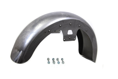 Wyatt Gatling FLT Wrapped Steel Front Fender Raw for Harley Davidson FLT Models 2014-2023