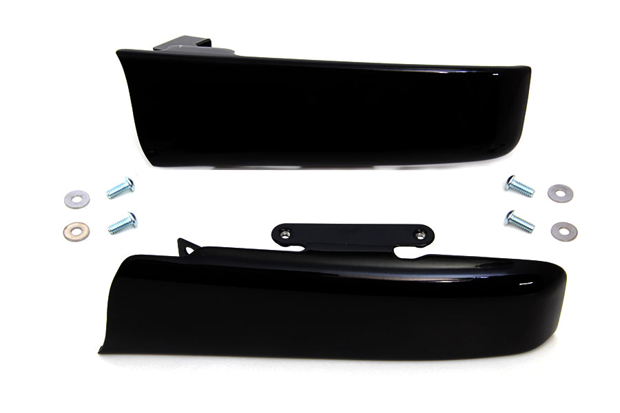 Wyatt Gatling Saddlebag Filler Strap Kit Black for Harley Davidson FLT (Part #77947B)