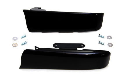 Wyatt Gatling Saddlebag Filler Strap Kit Black for Harley Davidson FLT (Part #77947B)