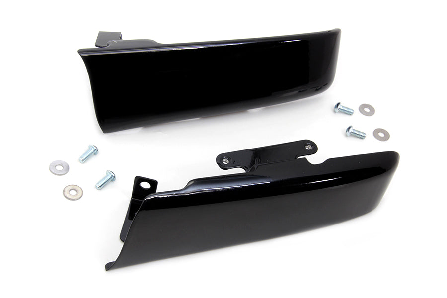 Wyatt Gatling Saddlebag Filler Strap Kit Black for Harley Davidson FLT (Part #77947B)