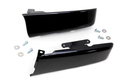 Wyatt Gatling Saddlebag Filler Strap Kit Black for Harley Davidson FLT (Part #77947B)