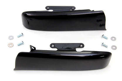 Wyatt Gatling Saddlebag Filler Strap Kit Black for Harley Davidson FLT (Part #77947B)