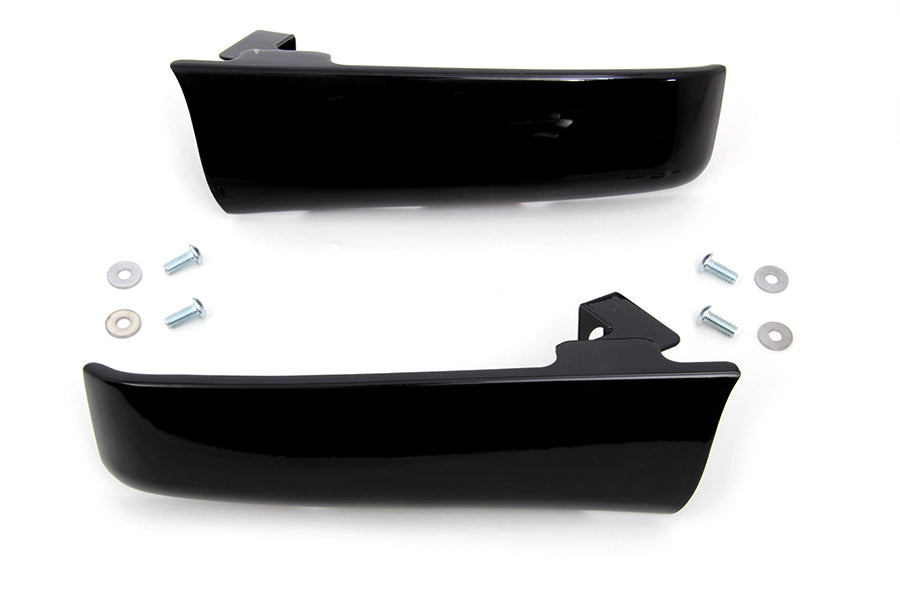 Wyatt Gatling Saddlebag Filler Strap Kit Black for Harley Davidson FLT (Part #77947B)