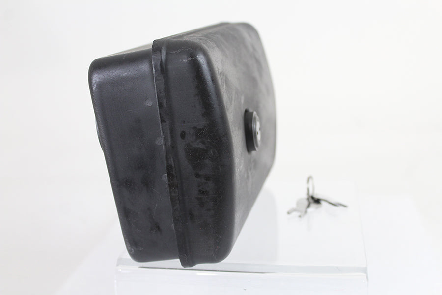 Wyatt Gatling Rectangular Parkerized Tool Box for Harley Davidson EL and UL Models