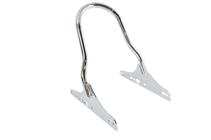 Wyatt Gatling 80216 10-1/4 inch Low Profile One Piece Sissy Bar for Harley Davidson XL