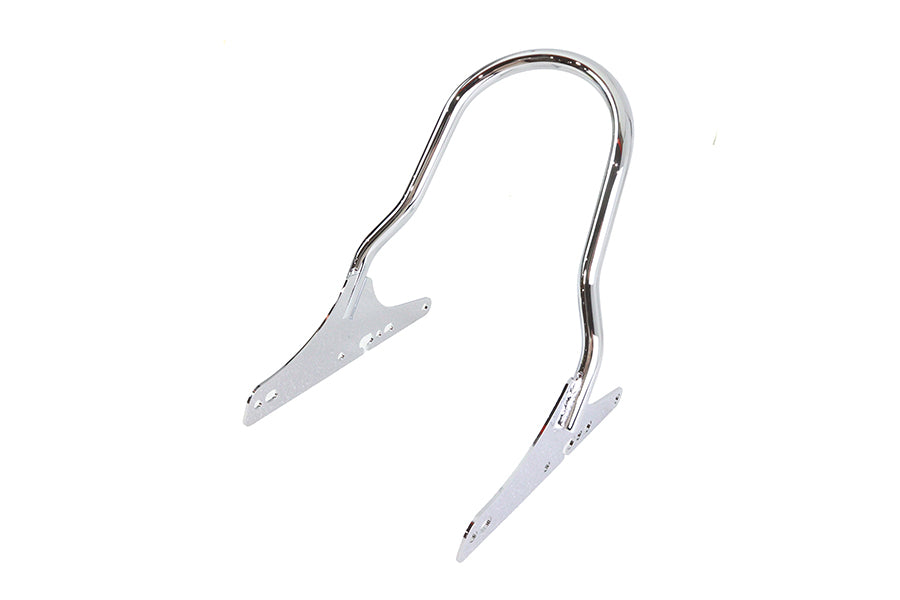 Wyatt Gatling 80216 10-1/4 inch Low Profile One Piece Sissy Bar for Harley Davidson XL