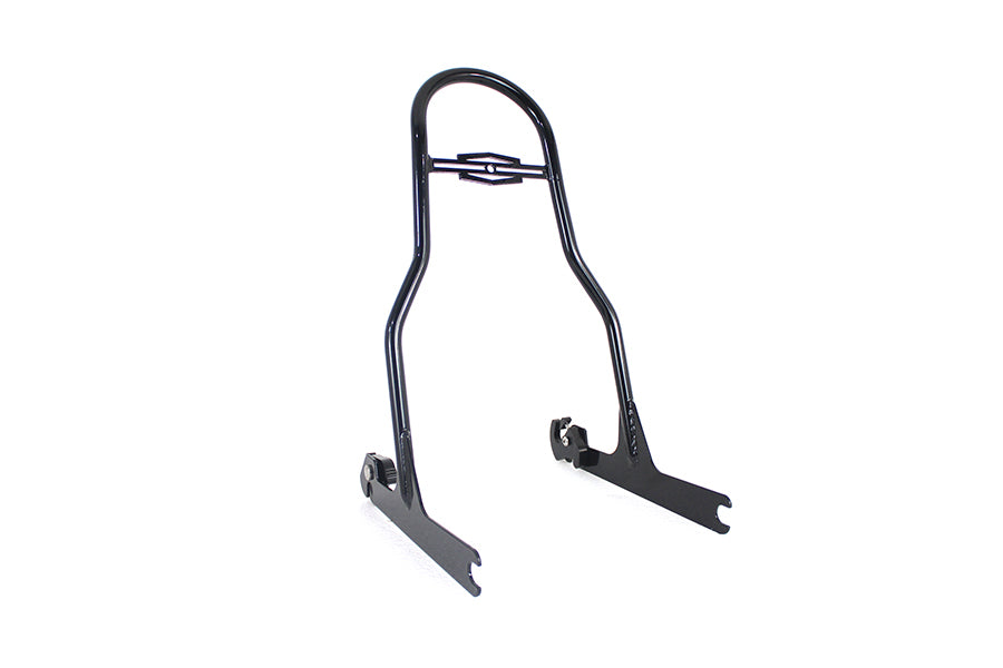 Wyatt Gatling 80218B One Piece Sissy Bar Black for Harley Davidson FLST (2005-2014)