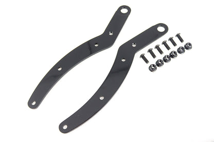 V-Twin FL Fender Strut Set Black for Harley Davidson FL Models - Part 090001