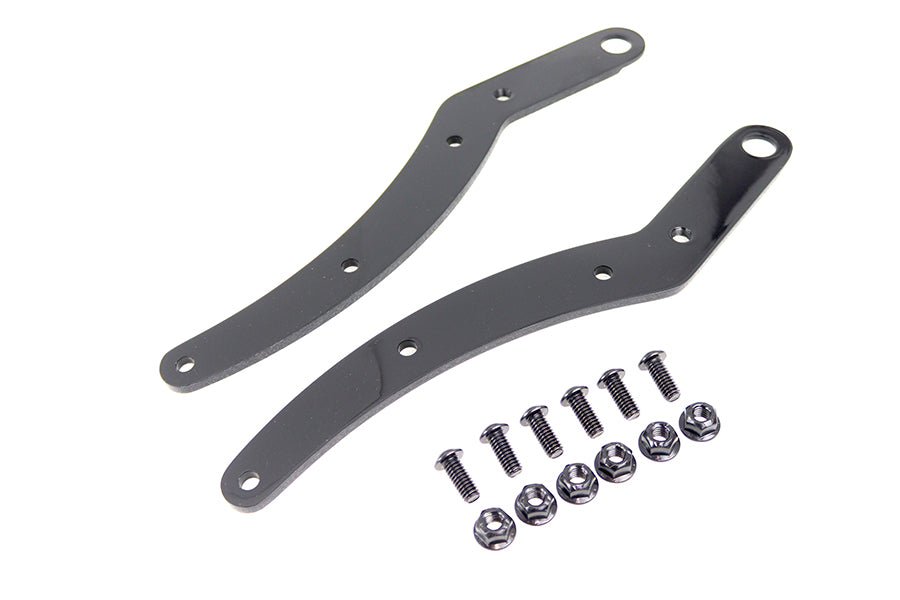 V-Twin FL Fender Strut Set Black for Harley Davidson FL Models - Part 090001