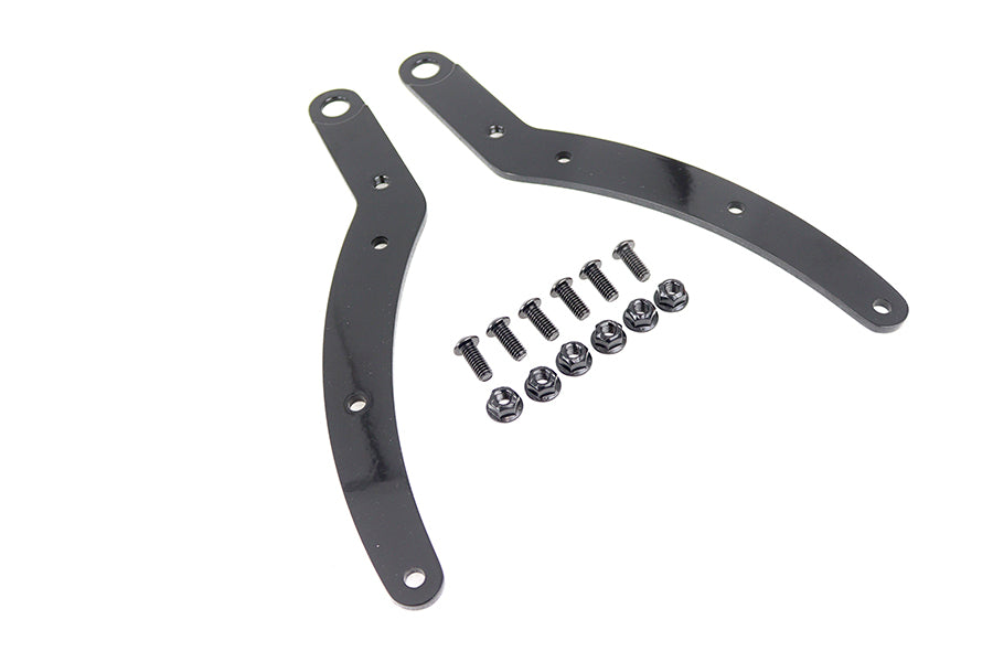 V-Twin FL Fender Strut Set Black for Harley Davidson FL Models - Part 090001