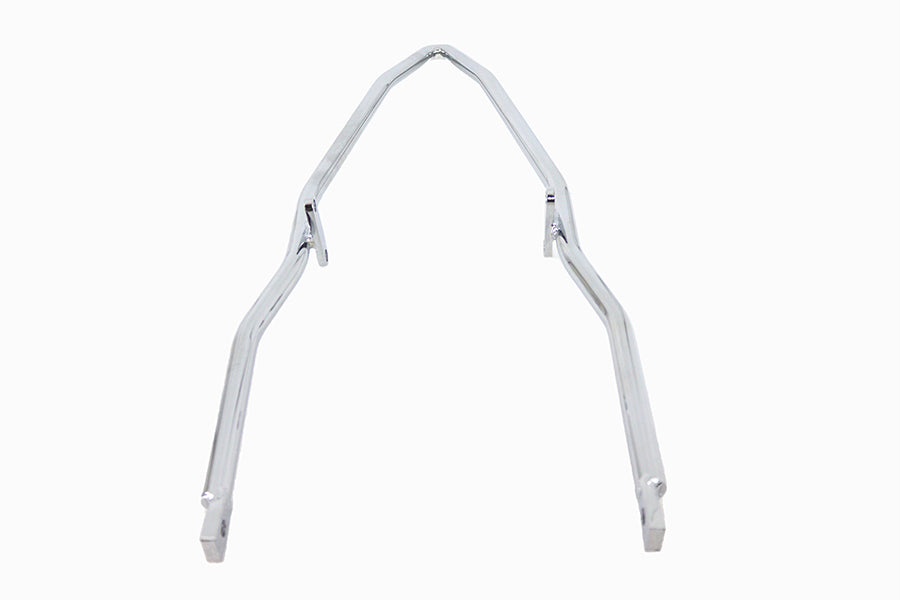 V-Twin 80233 25 Inch Round Sissy Bar Top Chrome for Harley Davidson FL Models