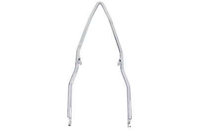 V-Twin 80233 25 Inch Round Sissy Bar Top Chrome for Harley Davidson FL Models