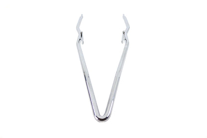 V-Twin 80233 25 Inch Round Sissy Bar Top Chrome for Harley Davidson FL Models