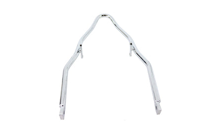 V-Twin 80234 18 Inch Round Chrome Sissy Bar Top for Harley Davidson FL Models