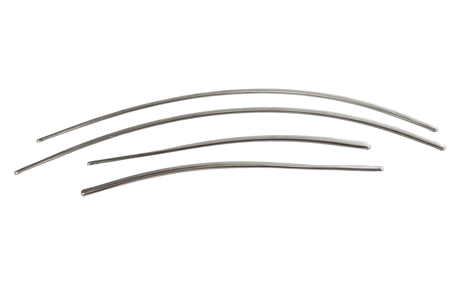 V-Twin Rear Fender Trim Set for Harley Davidson W Models – 4-Piece Chrome Finish