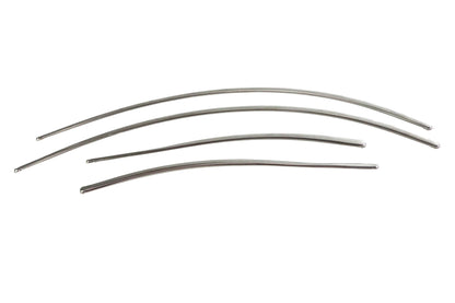 V-Twin Rear Fender Trim Set for Harley Davidson W Models – 4-Piece Chrome Finish