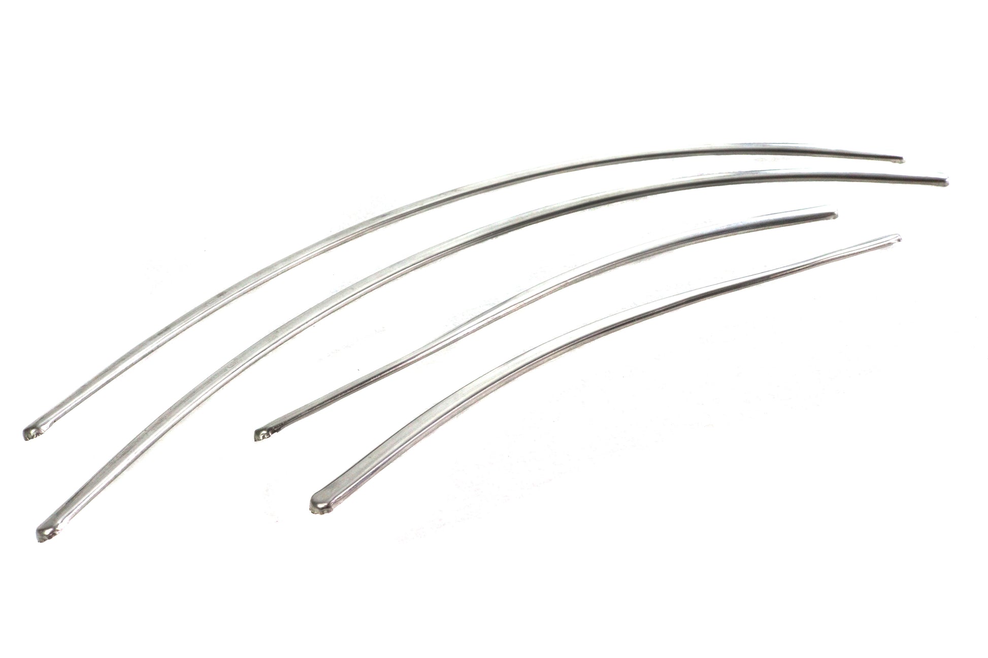 V-Twin Rear Fender Trim Set for Harley Davidson W Models – 4-Piece Chrome Finish