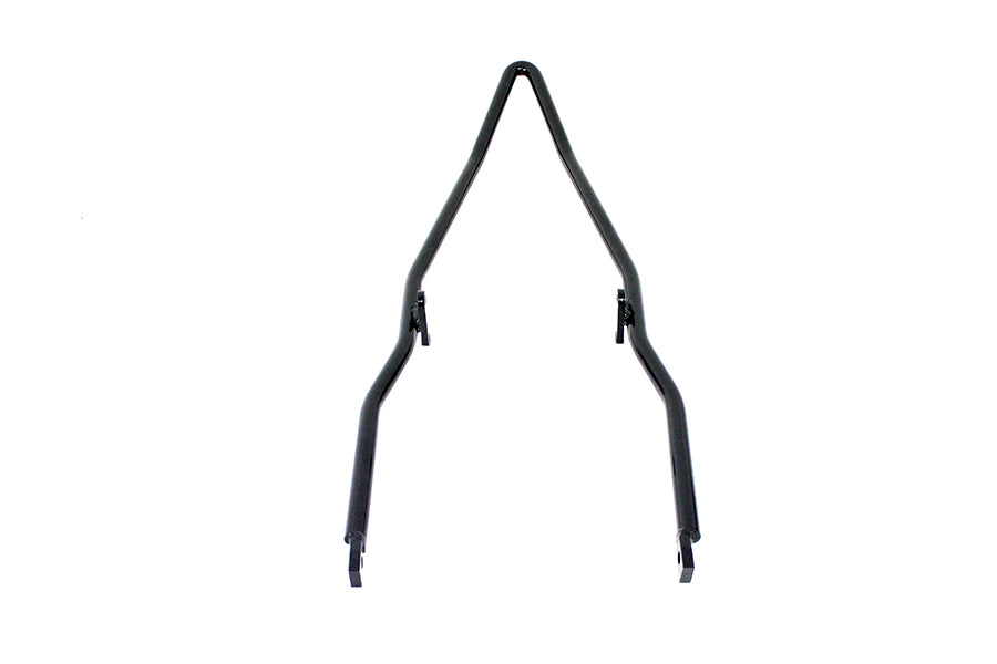 V-Twin 80233B 25 Inch Round Sissy Bar Top Black for Harley Davidson FL Models