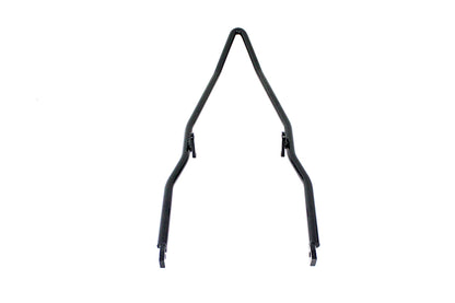V-Twin 80233B 25 Inch Round Sissy Bar Top Black for Harley Davidson FL Models