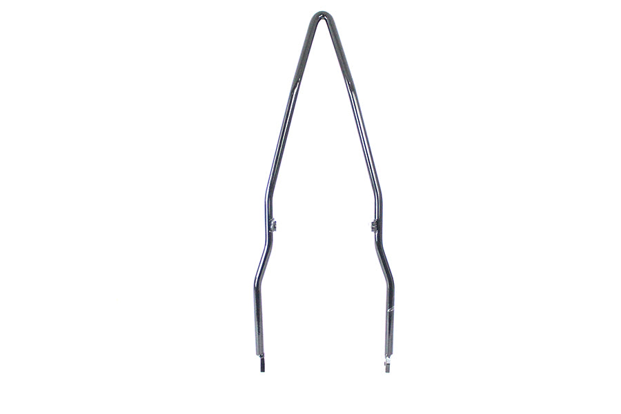 V-Twin 80233B 25 Inch Round Sissy Bar Top Black for Harley Davidson FL Models