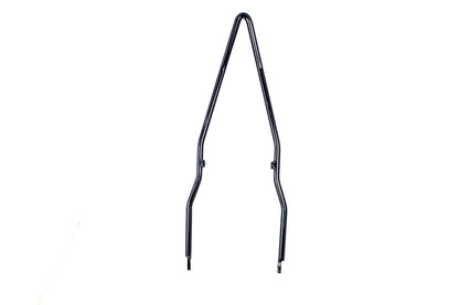 V-Twin 80233B 25 Inch Round Sissy Bar Top Black for Harley Davidson FL Models