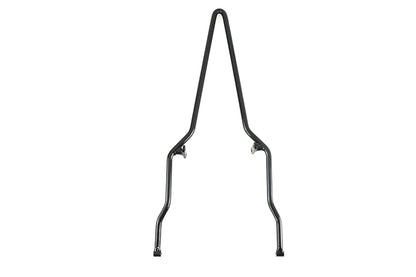 V-Twin 25 Inch Rigid Sissy Bar Black with Left Side Offset - Part 80240B