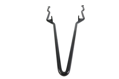 V-Twin 25 Inch Rigid Sissy Bar Black with Left Side Offset - Part 80240B