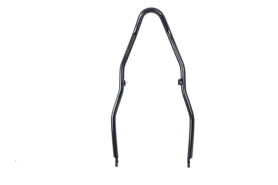 V-Twin 80234B 18 Inch Round Black Sissy Bar Top for Harley Davidson FL Models