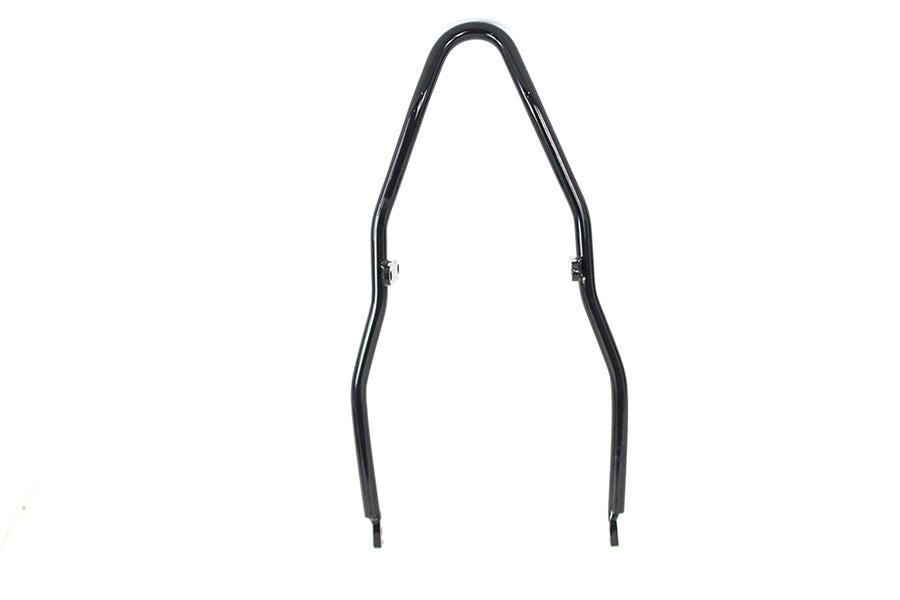 V-Twin 80234B 18 Inch Round Black Sissy Bar Top for Harley Davidson FL Models
