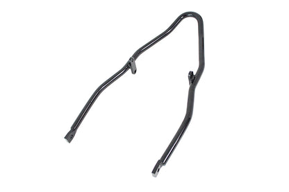 V-Twin 80234B 18 Inch Round Black Sissy Bar Top for Harley Davidson FL Models