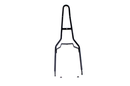 V-Twin 28 Inch Captain America Style Black Sissy Bar - Classic Motorcycle Accessory