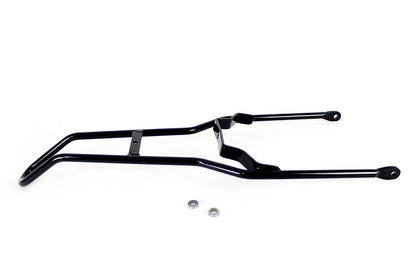 V-Twin 28 Inch Captain America Style Black Sissy Bar - Classic Motorcycle Accessory