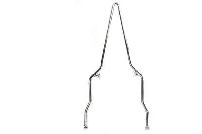 V-Twin 25 Inch Rigid Sissy Bar Chrome for Left Side Leg Offset - Part #80240