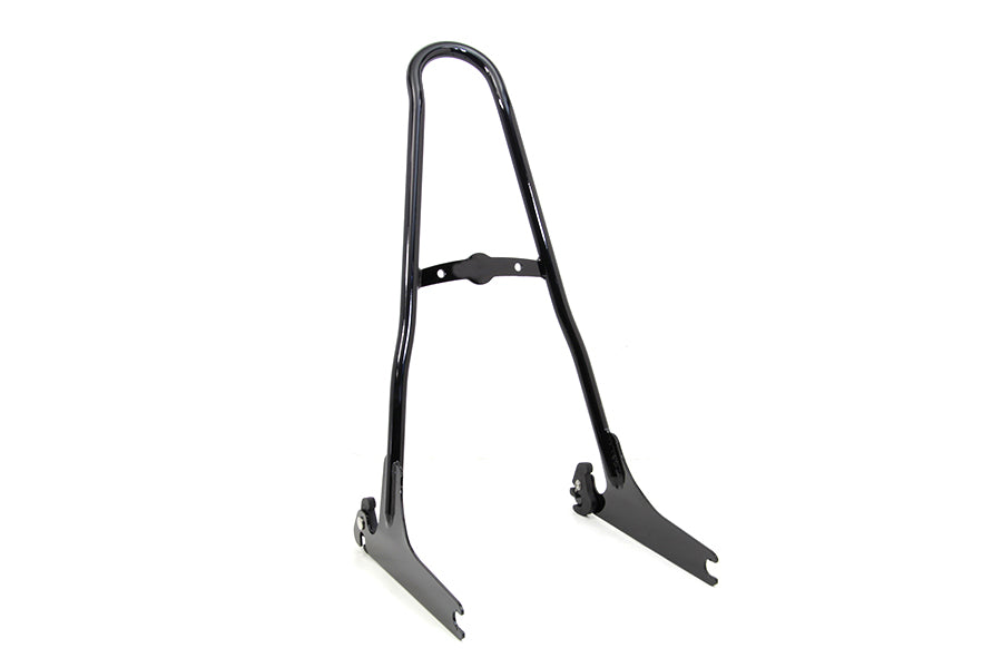 Wyatt Gatling 50-1506 One Piece Sissy Bar Black for Harley Davidson 2006-2015