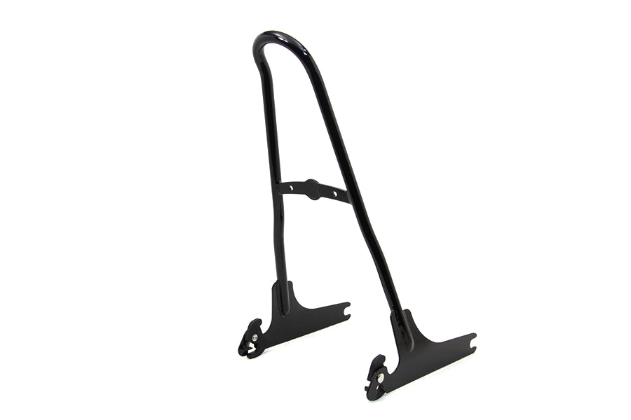 Wyatt Gatling 50-1506 One Piece Sissy Bar Black for Harley Davidson 2006-2015
