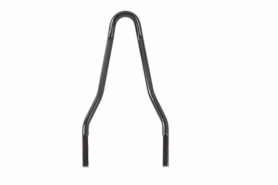 V-Twin 13 Inch Round Sissy Bar Top in Black for Harley Davidson XL Models