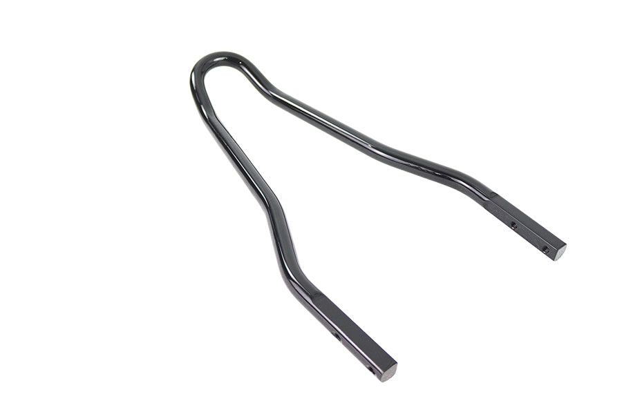 V-Twin 13 Inch Round Sissy Bar Top in Black for Harley Davidson XL Models