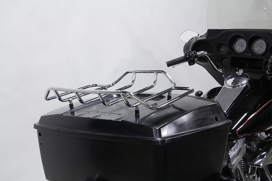 Wyatt Gatling Chrome Touring Luggage Rack Part C77-0139