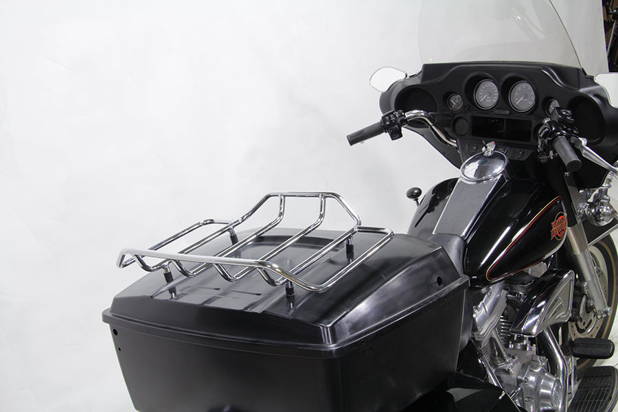 Wyatt Gatling Chrome Touring Luggage Rack Part C77-0139