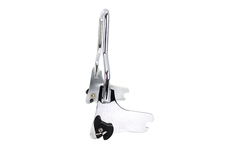 Harley Davidson Shorty Detachable Sissy Bar Chrome with Docking Kit Compatibility - Part 80140