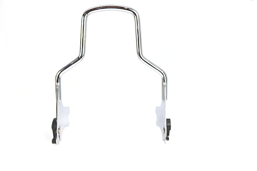 Harley Davidson Shorty Detachable Sissy Bar Chrome with Docking Kit Compatibility - Part 80140