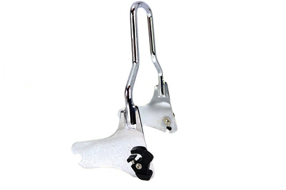 Harley Davidson Shorty Detachable Sissy Bar Chrome with Docking Kit Compatibility - Part 80140