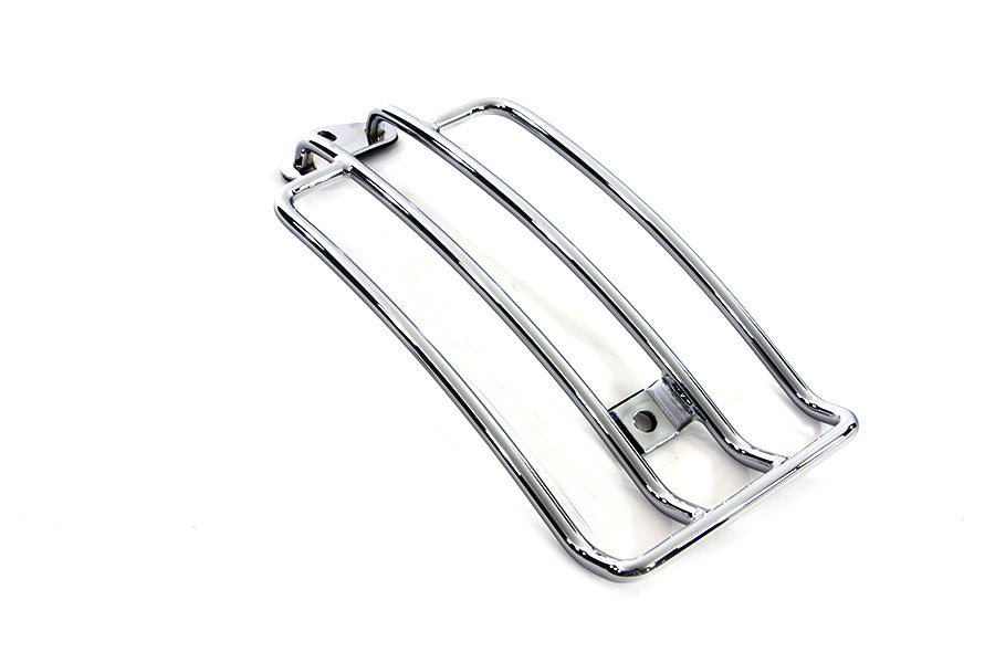 Wyatt Gatling Chrome Luggage Rack for Harley Davidson FXDB (2006-2015) - Part C77-0080