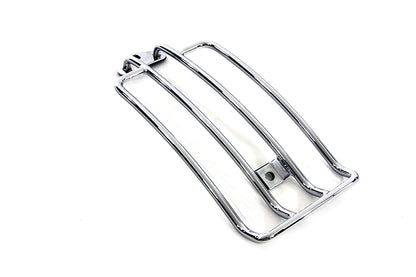Wyatt Gatling Chrome Luggage Rack for Harley Davidson FXDB (2006-2015) - Part C77-0080